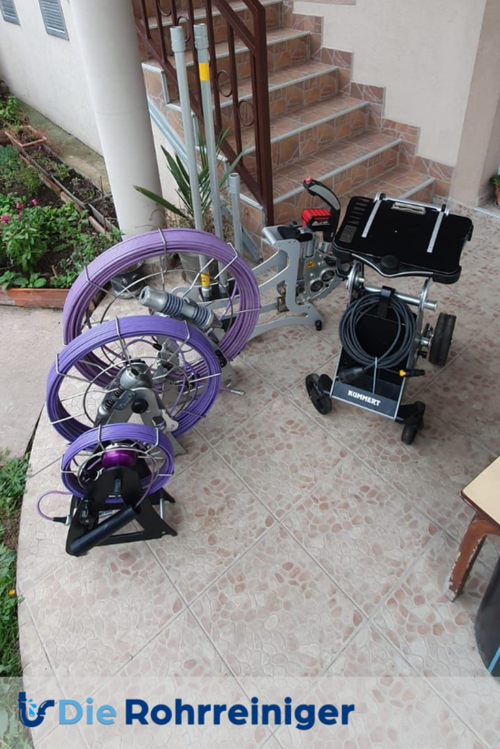 TV-Untersuchung - Rohrreinigung Keller 